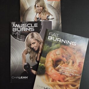 ChaLEAN Extreme Deluxe Workout DVD Set with Nutrition & Guide Books & PUSH Book